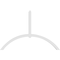 Ekena Millwork Archdale Architectural Grade PVC Gable Bracket, 96"W x 64"H x 4"D x 4"F, 16/12 Pitch GBP096X64X0404ARC00 - alternate 5